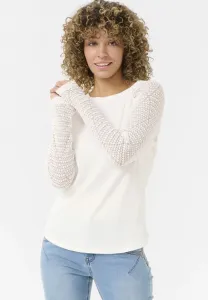 Топ с длинными рукавами crlarisa ls Cream, Snow White