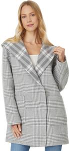Пальто Splendid Elliott Plaid Coat, цвет Grey Glen Check
