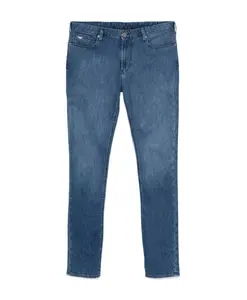 Стильные брюки с карманами Emporio Armani, синий