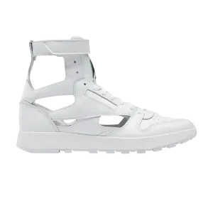 Кроссовки Maison Margiela Reebok x Maison Margiela Wmns Classic Leather Tabi High, белый