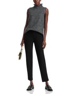 Узкие брюки до щиколотки Eileen Fisher, черный