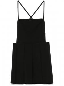 Мини-платье в складку Low Classic, черный