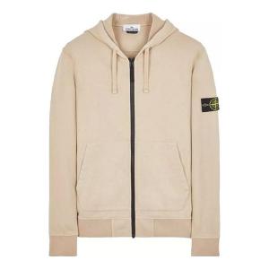 Куртка felpa zipped hoodie 'dove grey' Stone Island, серый