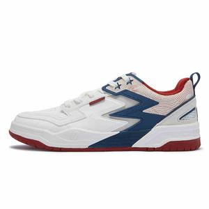 361° Кроссовки для скейтбординга с противоскользящей подошвой, износостойкие, мужские, белые, синие