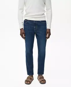 Мужские джинсы Ben Tapered Fit Mango, синий