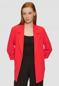 Короткое пальто INTERLOCK- MIT KREMPELARM QS, красный