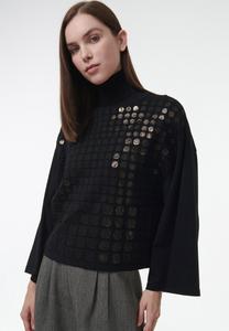 Джемпер Leem PAILLETTE KNIT, Black