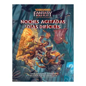 Детская настольная игра Devir Warhammer Nights Agitated And Difficult Days, золотой