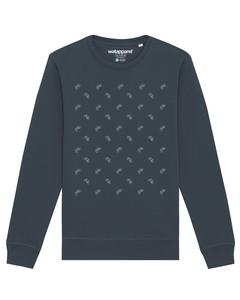 Свитер Watapparel Sweatshirt Fahrräder, антрацит