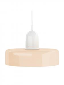 Home24 Подвесной светильник KANTHA белого цвета