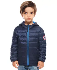 Мальчиковая ультралегкая пуховая куртка с функцией компактной упаковки Rokka&Rolla, синий