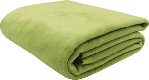 Мягкое одеяло Zollner 00000002, зеленый - 150 х 200 см