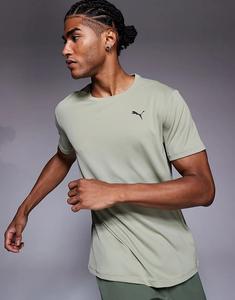 Тренировочная футболка Puma Tad Essential Poly Texture зеленого цвета