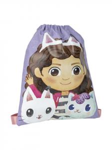 Спортивная сумка с изображением кошек, рюкзак, 33 см Gabby's Dollhouse