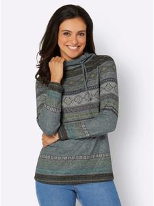 Рубашка с воротником-стойкой в цвете лайм-мята WITT WEIDEN