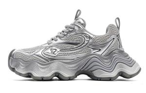 Кроссовки EBLAN Chunky Sneakers Unisex Low-top, серый