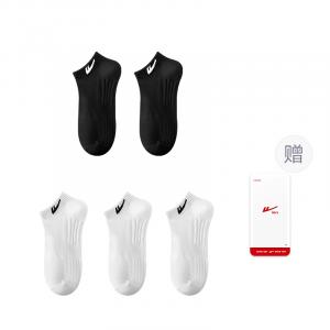 Воин Носки Щиколотка Мужские 5 шт, 5 шт (Белый)