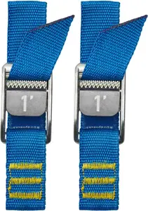 Прочный ремень 1' x 1" — упаковка 2 шт NRS, Iconic Blue