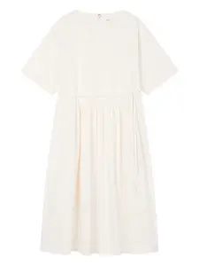 Платье с поясом и накладным карманом Tomboy, нейтральный