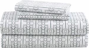 Комплект постельного белья Eddie Bauer размера King, из хлопковой фланели, с начесом для дополнительной мягкости, Cozy Home Decor (зеленый Wildwood Green, размер King), Wildwood Green