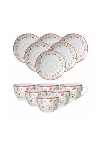 Набор кофейных чашек Ritzenhoff & Breker Shanti с Блюдцеми, 220 мл, 6 штук