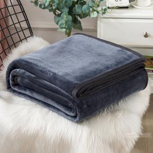 Disney Плед из кораллового флиса 150х200 см, темно-серый