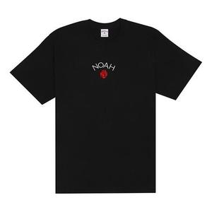 Футболка rose logo t-shirt 'black' Noah, черный