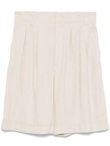 Шорты Lorena Antoniazzi со складками, серый