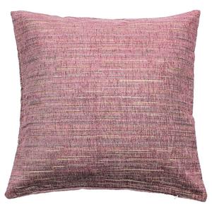 Чехол на подушку 40х40 см, розовый, из грубой пестрой ткани под лен, чехол на подушку Haus und Deko