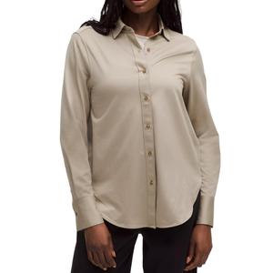 Расслабленная рубашка-оверсайт women's Lululemon, Oak