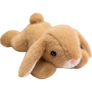 Плюшевая кукла длинноухий ароматный кролик высота 21см/31см BALITU, светло-коричневый