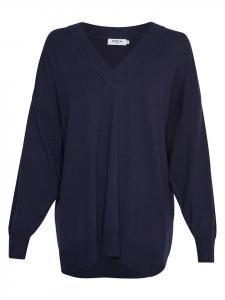 Пуловер MOSS COPENHAGEN Pullover Neila Rachelle, темно-синий