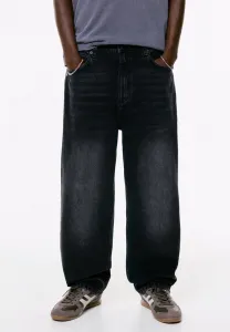 Свободные джинсы Pull&Bear, Black