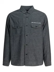 Рубашка Chambray Human Made, черный