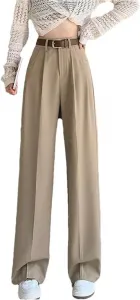 Женские брюки High Waist с широкими штанинами