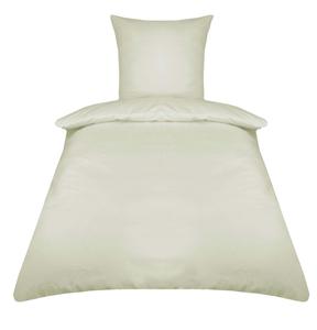 Постельное белье +  Zollner, кремовый