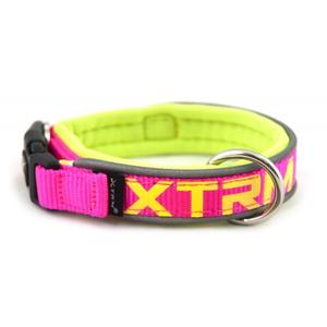 Nayeco Nylon X-Trm Neon Flash Fuchsia Нейлоновый воротник X-Trm Neon Fuchsia 50-70см х 38мм Nayeco, цвет розовый