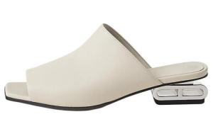 Слипоны женские белые HERMES