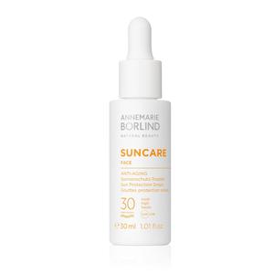 Солнцезащитный крем suncare faceanti-aging sun protection drops lsf 30 Annemarie Boerlind, объем 30 мл