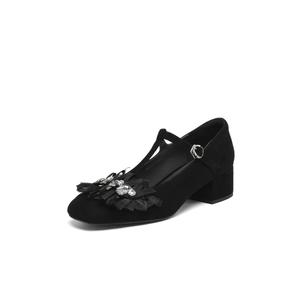 Bebe Мэри Джейн туфли женские черные, цвет Black