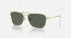 Солнцезащитные очки Ray-Ban CARAVAN REVERSE, зеленый