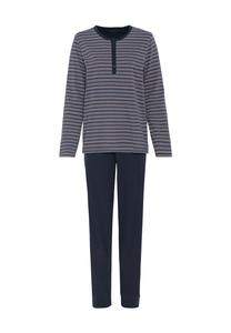 Женские пижамы с воротником «хенли» DESIRéE, цвет Navy Stripe Aop