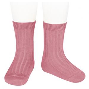 Женские короткие носки Condor средней длины в рубчик, идеально подходящие для выпускных, церемоний поступления и церемоний поступления в детский сад.