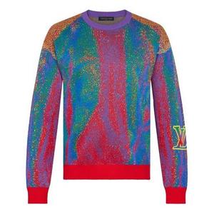 Толстовка lv floral t-shirt for men orange Louis Vuitton, оранжевый