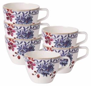 Кофейная чашка Villeroy & Boch Artesano Provençal 6 шт, 9x7x12 см, красочный