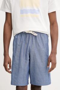 Шорты с добавлением льна Paul short A.P.C., синий