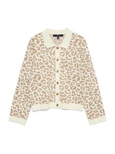 VERO MODA Кардиган 'VMRiley' вязаный, белый