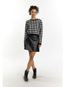 Пуловер myMo ROCKS, цвет schwarz weiss