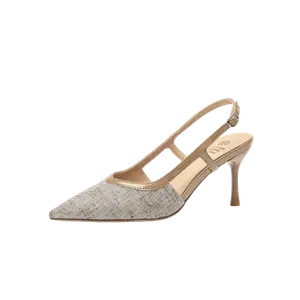 Женские туфли на высоком каблуке GUDIANFENGDU, Black