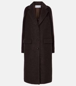 Пальто Charles из кашемира, шерсти и шелка Gabriela Hearst, коричневый